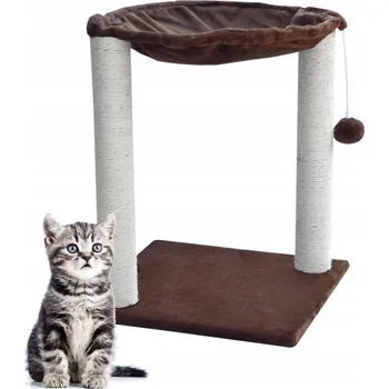 Nízké škrabadlo, pelíšek, podložky na škrábání, škrabací sloupek, škrabadlo věž Bituxx do 60 cm