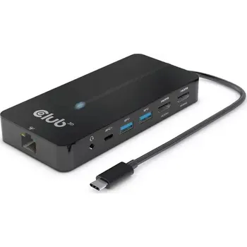 Notebook CLUB3D CSV-1595 Dokovací stanice USB-C 7v1 černá (CSV-1595)