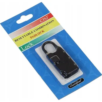 Šifrovací zámek na zavazadla, kufr nebo skříňku Modrý