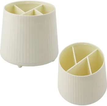 Organizér na kosmetiku Kancelářské potřeby 5 přihrádek Béžový