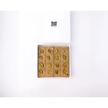 Čokoláda Nugát Pistácie 4v1 váha 160g