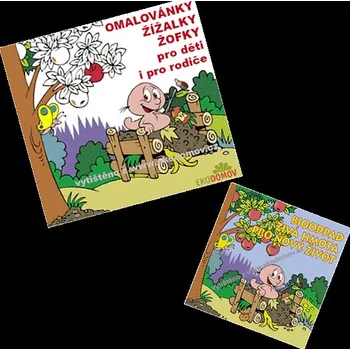 Bystrá hlava Ekonákup Sada: Omalovánky žížalky Žofky + Leporelo