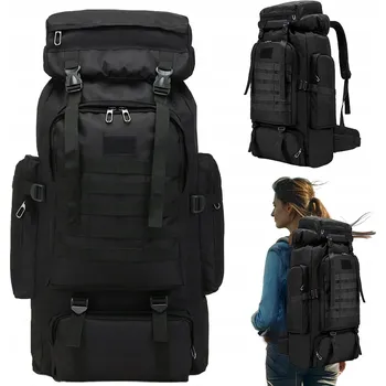 turistický batoh BATOH VOJENSKÝ TAKTICKÝ 75L VODĚODOLNÝ ODOLNÝ PROTI ODĚRU A ROZTRŽENÍ