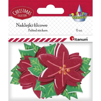 samolepka Filcové Samolepky Titanum 6 ks