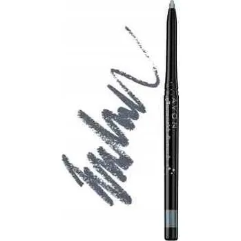Oční linky Měkká vysouvací tužka na oči Avon metalická šedá