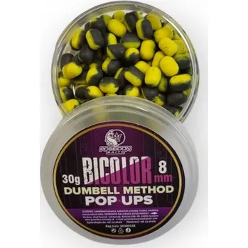 Boilies POSEIDON BAITS DUMBELL POP UP 8MM MONSTER CRAB - Plovoucí boilies, příchuť Krab