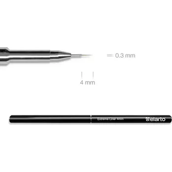 Kosmetický štětec Štětec na zdobení nehtů Elarto Extreme Liner 4mm