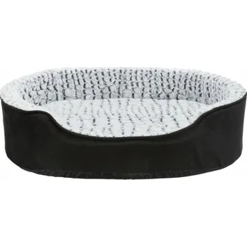 Pelíšek pro psa Ortopedický Pelíšek pro psy TRIXIE Lino 110 × 92 cm černý/šedý