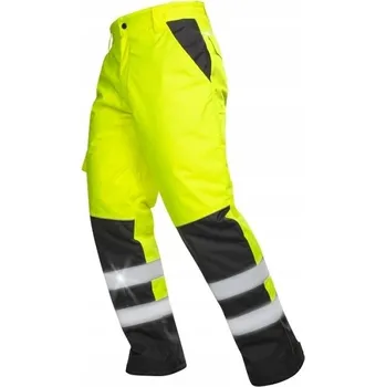 Pracovní obuv Zimní Pánské Pracovní Kalhoty BOZP Zateplené Reflexní Žluté Ardon Howard vel. L