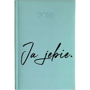 Kalendář Knižkový kalendář 2026 A5 FunnyCase modrý