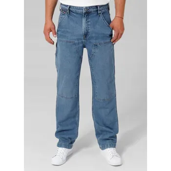 Pánské džíny Pitbull Carpenter pánské džíny rovného střihu velikost 32/32