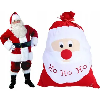 Vánoční pytel Mikuláše na dárky velký taška kvalitní provedení