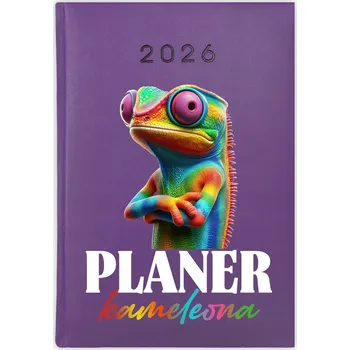 Diář Knižní kalendář 2026 A5 FunnyCase vícebarevný