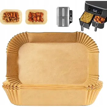 Pečicí papír PAPÍR NA PEČENÍ DO HORKOVZDUŠNÉ FRITÉZY AirFryer SADA 300 KS 22CM