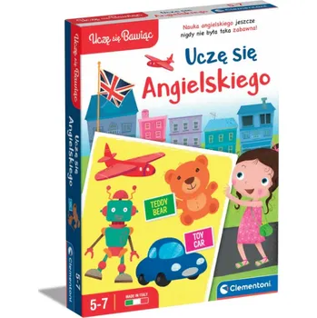 Desková hra Vzdělávací hra Uczę Się Angielskiego Uczę się Bawiąc Jazyk Polski Clementoni 50769