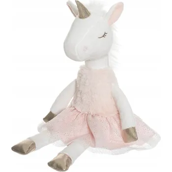 Obraz Plyšák jednorožec 40 cm odstíny růžové