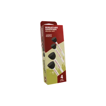 Umělecký štětec The Army painter Wargamer Miniature Chipping Brush Set (2025)