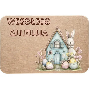 Kokosová rohožka, hotová, 39 x 59 cm