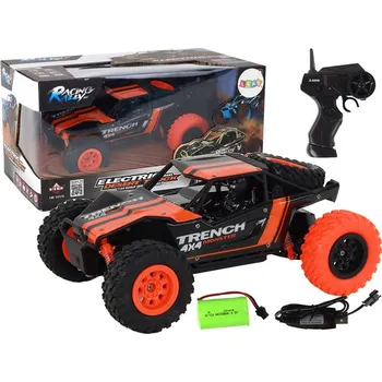 RC model auta RC terénní auto 1:24 s pohonem 4x4 – oranžové