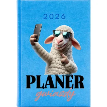 Diář Knižní kalendář 2026 A5 FunnyCase vícebarevný