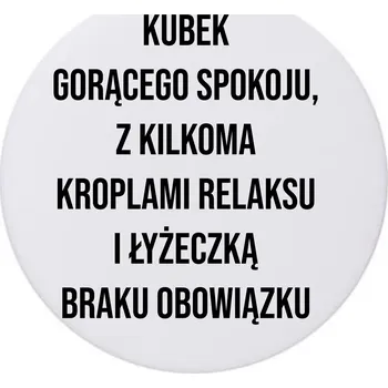 Vtipné keramické podložky pod hrnek x4 HRNEK HORKÉHO KLIDU ...