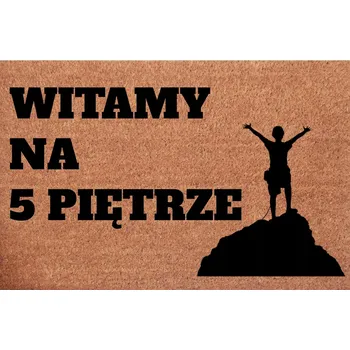 Kokosová rohožka, hotová, 39 x 59 cm