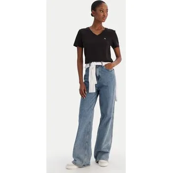 Oblečení a móda Calvin Klein Jeans T-Shirt Ss Monogram Vnk LV047B205G Černá Regular Fit XL