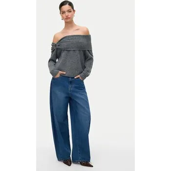 Dámský svetr Vero Moda Svetr Lovely 10336698 Šedá Regular Fit XS