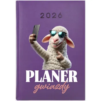 Diář Knižní kalendář 2026 A5 FunnyCase vícebarevný