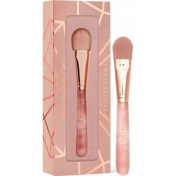 Kosmetický štětec CRYSTALLOVE Štětec na pleťovou masku z růženínu