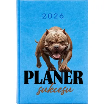 Diář Knižní kalendář 2026 A5 FunnyCase vícebarevný