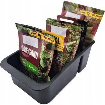 Úložný box ORGANIZÉR NA KOŘENÍ ZÁSOBNÍK ČERNÝ KRZYŚ