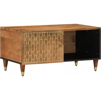 Konferenční stolek Konferenční stolek, 80x50x40 cm, masivní mangové dřevo