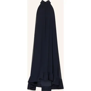 Dámské šaty Apart Dámské Šaty S Volánky, tmavě modrá, 34