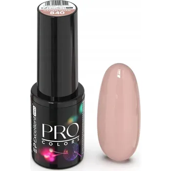 Přípravek na nehty Excellent PRO hybridní lak Colors 840 NATURAL CREAM 7g, přírodní růžová