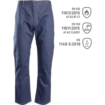 Pracovní obuv Profflam Antistatické dlouhé pracovní kalhoty velikost vel.