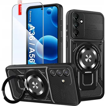 Pouzdro na mobilní telefon Zadní Kryt KrainaGSM pro Samsung Galaxy A36, Galaxy A56 černý