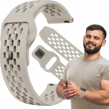 Pouzdro na mobilní telefon Řemínek ChronSmarta pro Xiaomi 20mm, béžový