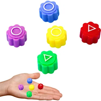 Desková hra Hrací kostky Gonggi Hacele Arkádová hra Squid Games 5ks