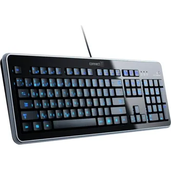 Klávesnice Klávesnice Connect IT CI-45 s LED podsvícením, USB
