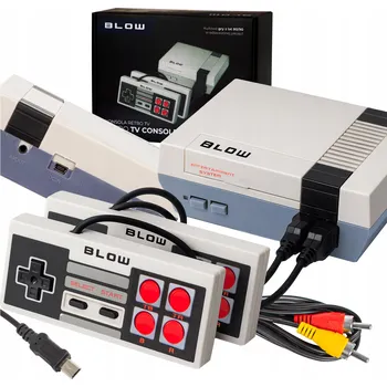 Herní konzole Retro herní konzole BLOW s 620 hrami, 2 ovladače, Plug and Play