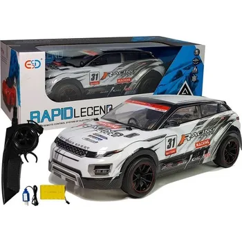 RC model auta Závodní auto na dálkové ovládání 1:10 Bílé R/C