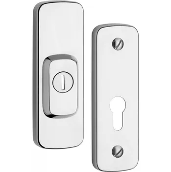 Dveřní kování R3 ASTRA Nerez lesk – Zámek: Bez zadlabacího zámku