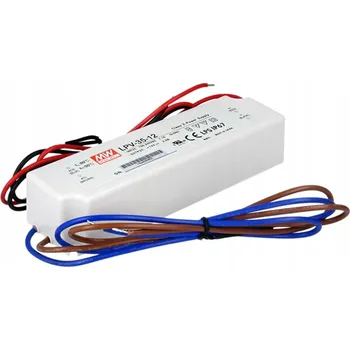 Napájecí zdroj pro osvětlení LED zdroj Mean Well LPV-35-12 3A 36W 12V DC