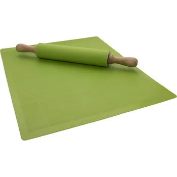 Váleček na těsto Kuchyňský váleček s válem na těsto-zelený