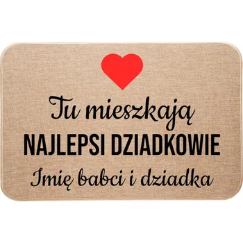 Rohožka Kokosová rohožka, hotová, 39 x 59 cm