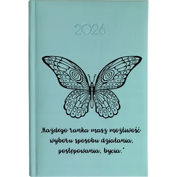 Kalendář Knižkový kalendář 2026 A5 FunnyCase modrý