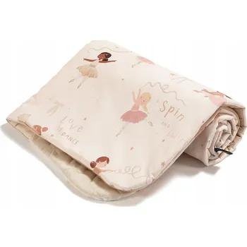 Dětská deka La Millou Hřejivá bavlněná deka s velvetem M 80x100 Ballerine