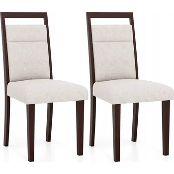 Jídelní židle Sada čalouněných židlí do kuchyně Jídelní židle 2 ks