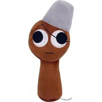 plyšák Plyšová Hračka SPRUNKI INCREDIBOX Brud Hnědá Plyšák ze hry Dárek z PL